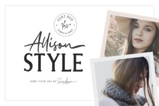 Allison Style Duo: A Versatile Font Pair for Modern Design and Communication