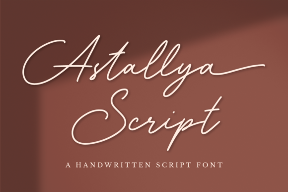 Astallya: A Modern Signature Font for Design Excellence