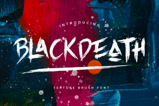 Blackdeath: A Bold Typographic Statement