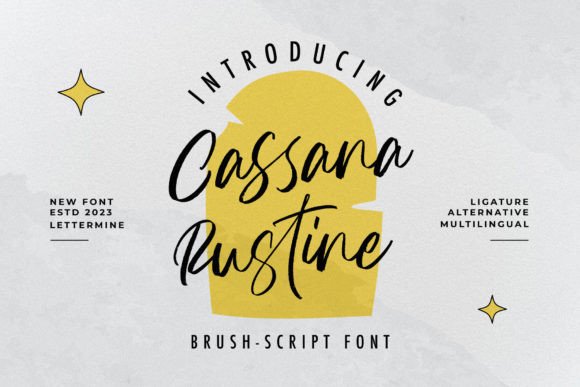 Cassana Rustin: A Versatile Script Font for Modern Design