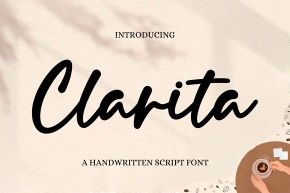Clarita: A Script Font for Elegance and Versatility