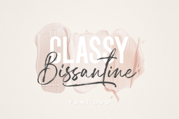 Classy Bissantine Duo: A Timeless Font Combination for Modern Design