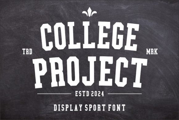 College Project: A Bold Typography for Sports Enthusiasts