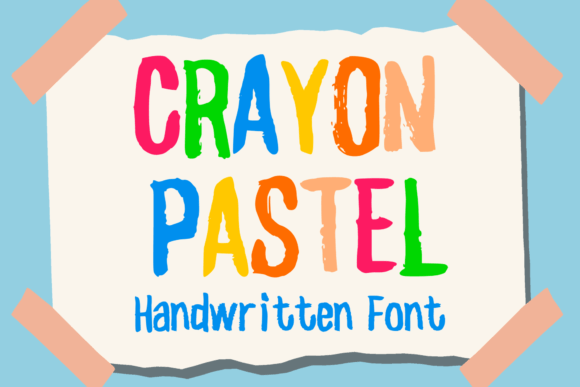 Crayon Pastel: A Versatile Font for Creative Projects