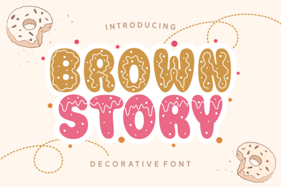 Discover the Warmth of Brown Story: A Font That Brings Homemade Charm to Every Design