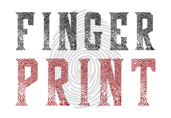 Finger Print: A Font That Transforms Design with Bold Expression