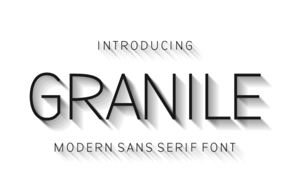 Granile: A Modern Sans Serif Font for Contemporary Design