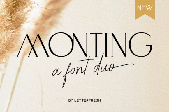 Monting Duo: A Versatile Luxury Font Pair for Modern Design