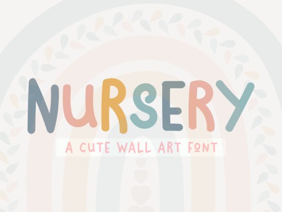 Nursery Font Adds Whimsy to Your Designs