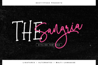 The Sangria Duo: A Versatile Font Pair for Creative Expression