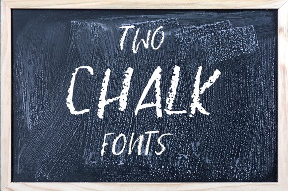 Two Chalk: A Modern Display Font with Bold Style
